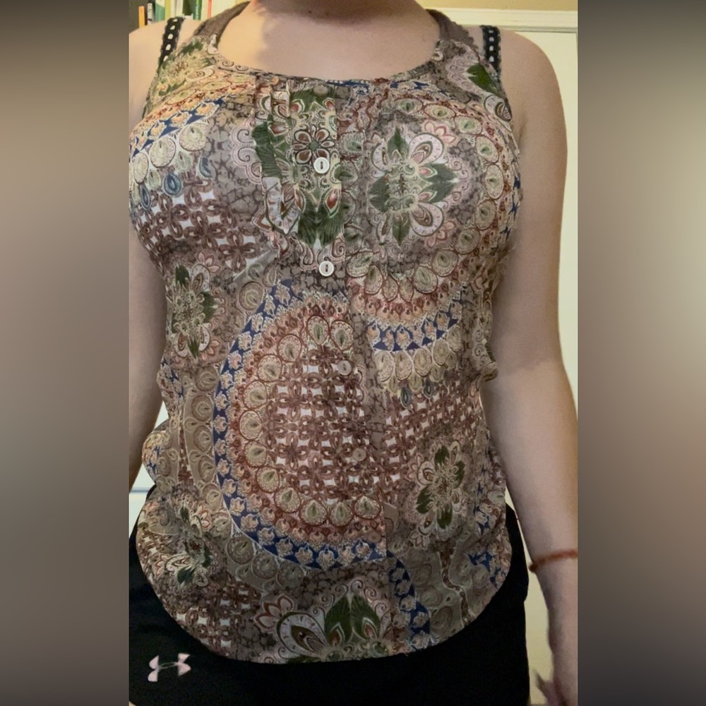 Mesh tank top
